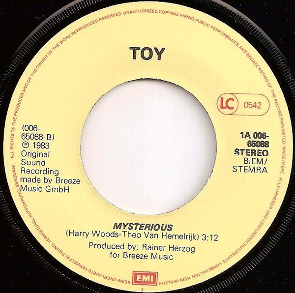 Toy - Lovers | EMI (1A 006-65088) - 4