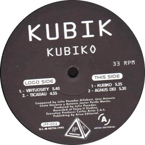 Kubik - Kubiko | JP Productions (JPP-002) - 4 Kubik - Kubiko | JP Productions (JPP-002) - 4