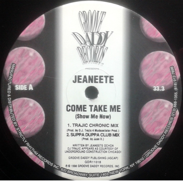 Jeaneete - Come Take Me (Show Me Now) | Groove Daddy Records (GDR11018)