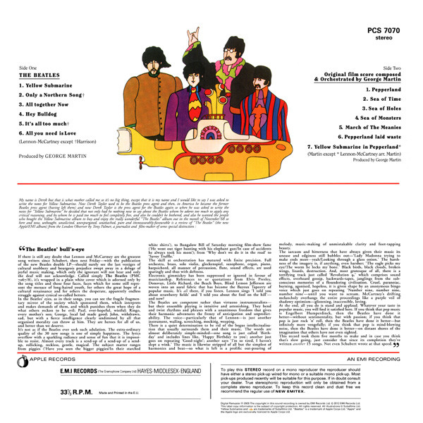 The Beatles - Yellow Submarine | Apple Records (0094638246718)