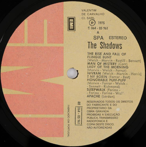 The Shadows - Live At The Paris Olympia | EMI (8E 064 05961) - 3