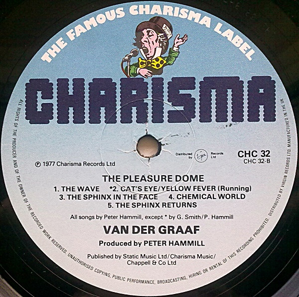 Van Der Graaf Generator - The Quiet Zone / The Pleasure Dome | Charisma (CHC 32) - 4