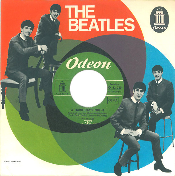 The Beatles - A Hard Day's Night | Odeon (O 22 760) - 3