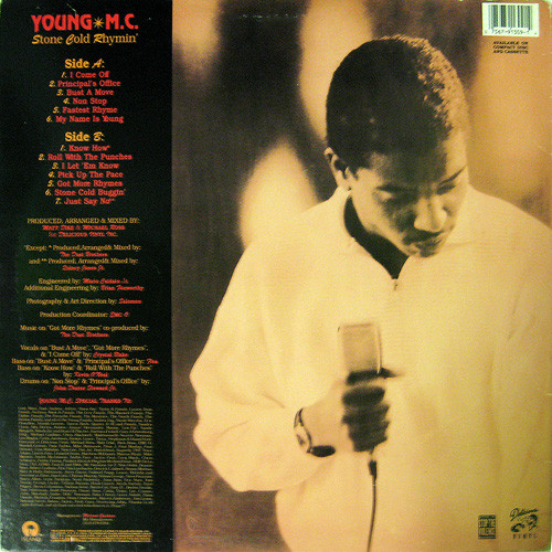 Young MC - Stone Cold Rhymin' | Delicious Vinyl (91309-1) - 2 Young MC - Stone Cold Rhymin' | Delicious Vinyl (91309-1) - 2