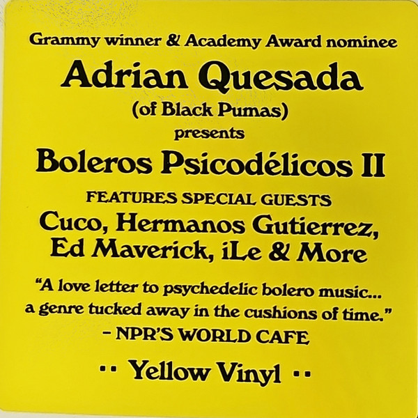 Adrian Quesada - Boleros Psicodélicos II | ATO Records (ATO0693) - 3 Adrian Quesada - Boleros Psicodélicos II | ATO Records (ATO0693) - 3