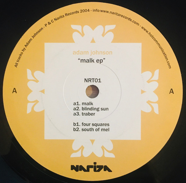 Adam Johnson - Malk EP | Narita Records (NRT01)