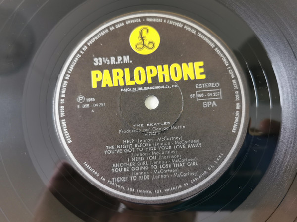 The Beatles - Help! | Parlophone (8E 072 0 4257) - 3 The Beatles - Help! | Parlophone (8E 072 0 4257) - 3