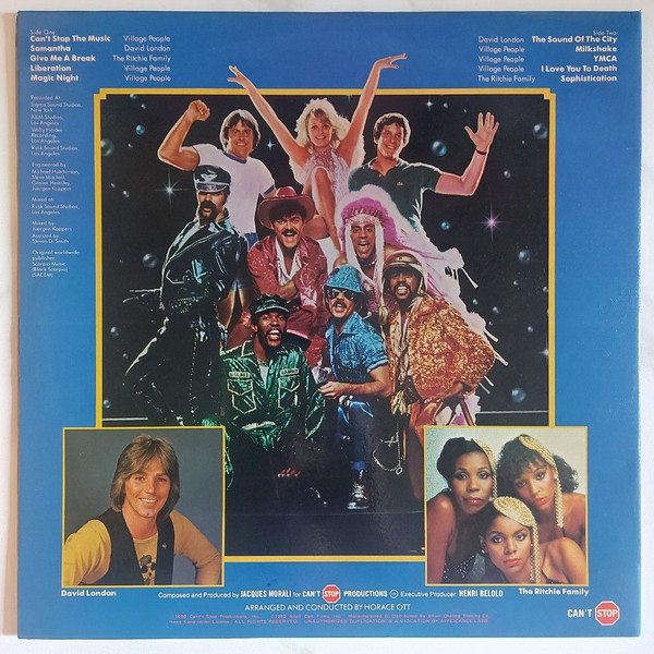 Village People - Can't Stop The Music (The Original Motion Picture Soundtrack Album) | Can't Stop Productions (CSP-8012) - 2 Village People - Can't Stop The Music (The Original Motion Picture Soundtrack Album) | Can't Stop Productions (CSP-8012) - 2