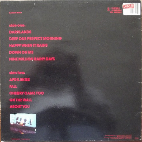 The Jesus And Mary Chain - Darklands | Blanco Y Negro (242180-1) - 2