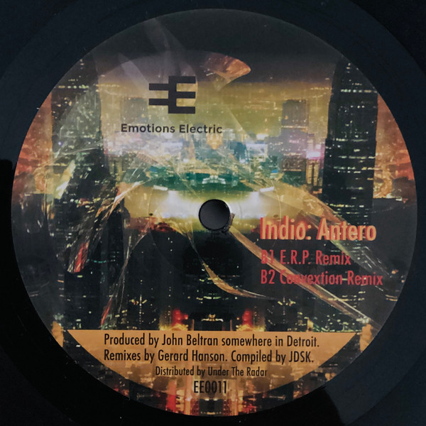 Indio - Antero | Emotions Electric (EE0011) - 2