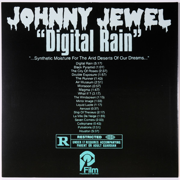 Johnny Jewel - Digital Rain | Italians Do It Better (IDIB074) - 2