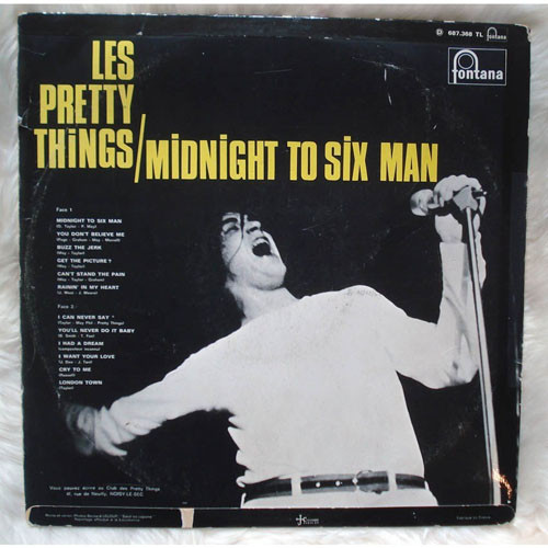 The Pretty Things - Midnight To Six Man | Fontana (687.368 TL) - 2 The Pretty Things - Midnight To Six Man | Fontana (687.368 TL) - 2
