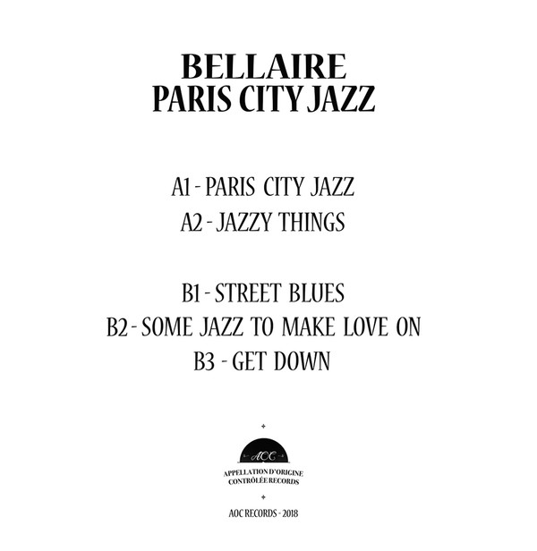 Bellaire - Paris City Jazz | AOC Records (AOC-01)