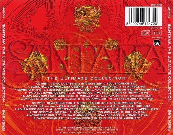 Santana - The Ultimate Collection | Sony Music TV (SONYTV47CD) - 2 Santana - The Ultimate Collection | Sony Music TV (SONYTV47CD) - 2