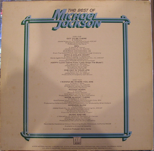 Michael Jackson - The Best Of Michael Jackson | Motown (M6-851S1) - 2 Michael Jackson - The Best Of Michael Jackson | Motown (M6-851S1) - 2