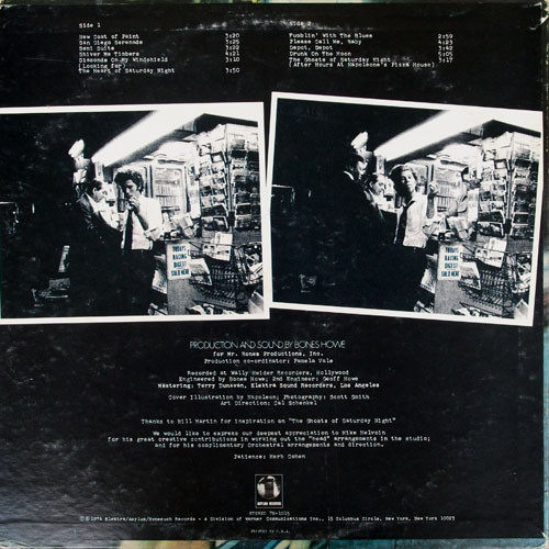 Tom Waits - The Heart Of Saturday Night | Asylum Records (7E-1015) - 2 Tom Waits - The Heart Of Saturday Night | Asylum Records (7E-1015) - 2