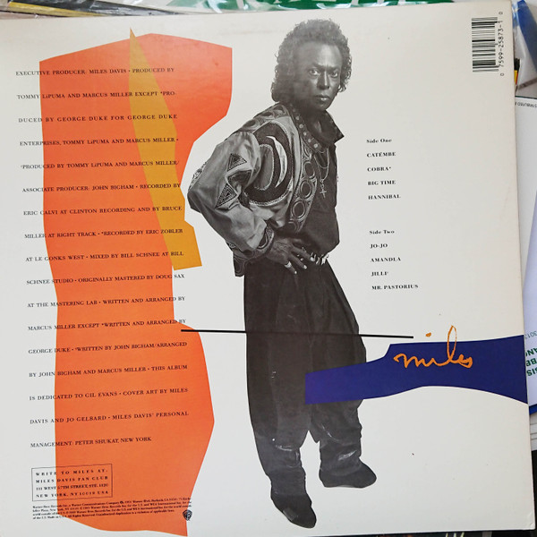 Miles Davis - Amandla | Warner Bros. Records (9 25873-1) - 2 Miles Davis - Amandla | Warner Bros. Records (9 25873-1) - 2