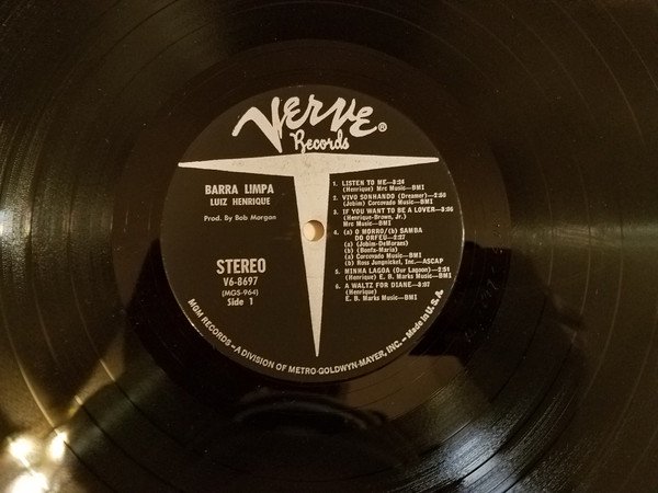 Luiz Henrique - Barra Limpa | Verve Records (V6-8697) - 4