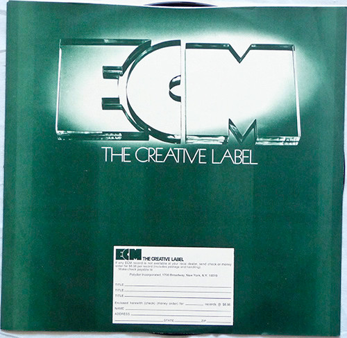 David Holland Quartet - Conference Of The Birds | ECM Records (ECM 1027 ST) - 3 David Holland Quartet - Conference Of The Birds | ECM Records (ECM 1027 ST) - 3