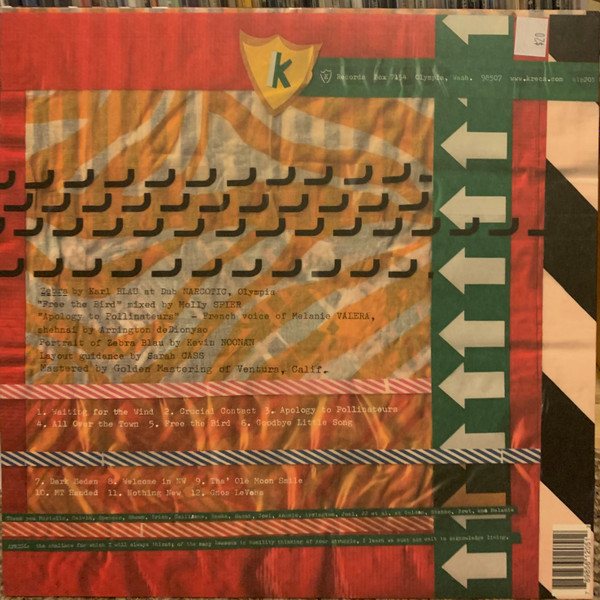 Karl Blau - Zebra | K (KLP205) - 2 Karl Blau - Zebra | K (KLP205) - 2