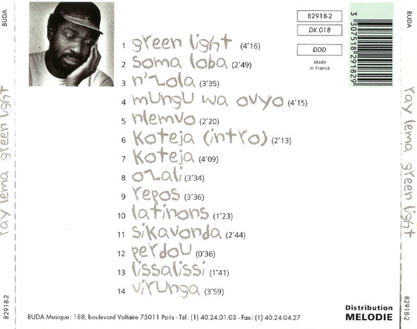 Ray Lema - Green Light | Buda Records (82918-2) - 3 Ray Lema - Green Light | Buda Records (82918-2) - 3