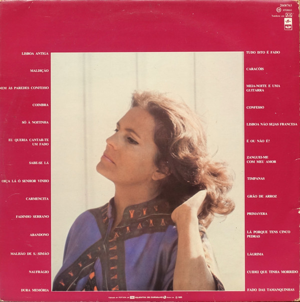 Amália Rodrigues - O Melhor De Amália Volume II (Tudo Isto É Fado) | Columbia (2608763)