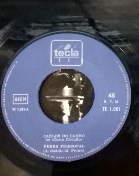 Carlos Do Carmo - No Curto-Circuito | Tecla (TE 1061) - 4