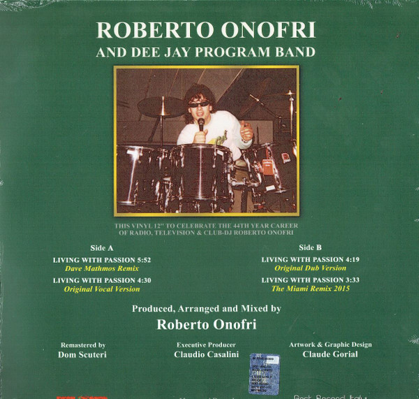 DJ Roberto Onofri And Dee Jay Program Band - Living With Passion | Best Record (BST-X103) - 2 DJ Roberto Onofri And Dee Jay Program Band - Living With Passion | Best Record (BST-X103) - 2