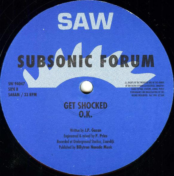 Subsonic Forum - Affected | See Saw (SW 94047) - 2