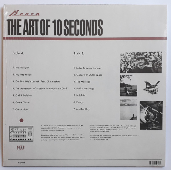 Boora - The Art Of 10 Seconds | KingUnderground Records (KU-044) - 2 Boora - The Art Of 10 Seconds | KingUnderground Records (KU-044) - 2