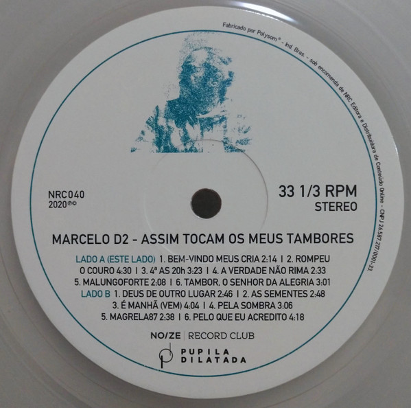 Marcelo D2 - Assim Tocam Os Meus Tambores | Noize Record Club (NRC040) - 3