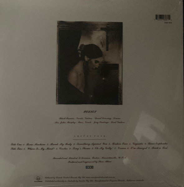Pixies - Surfer Rosa LP | 4AD (CAD 803) - 2