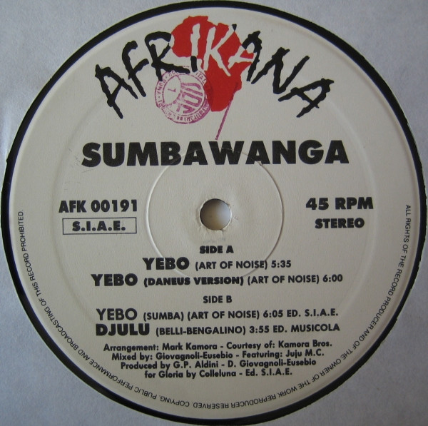 Sumbawanga - Yebo | Afrikana (AFK 00191) - 4