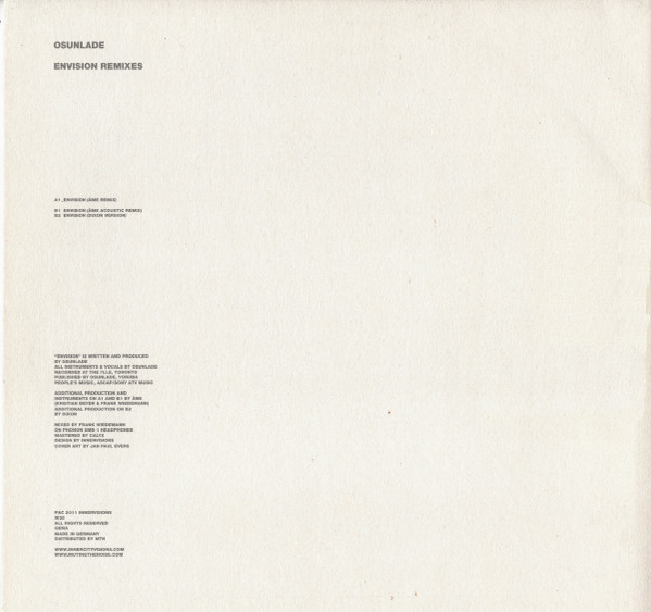 Osunlade - Envision Remixes | Innervisions (IV35) - 2 Osunlade - Envision Remixes | Innervisions (IV35) - 2