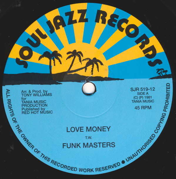 Funk Masters - Love Money / Money (No Love) | Soul Jazz Records (SJR 519-12) - 2 Funk Masters - Love Money / Money (No Love) | Soul Jazz Records (SJR 519-12) - 2
