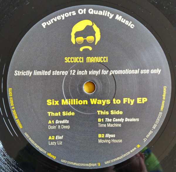 Various - Six Million Ways To Fly EP | Sccucci Manucci (SCCUCCI 006) - 3