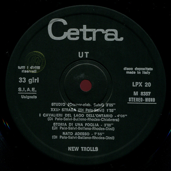 New Trolls - UT | Cetra (LPX 20) - 4