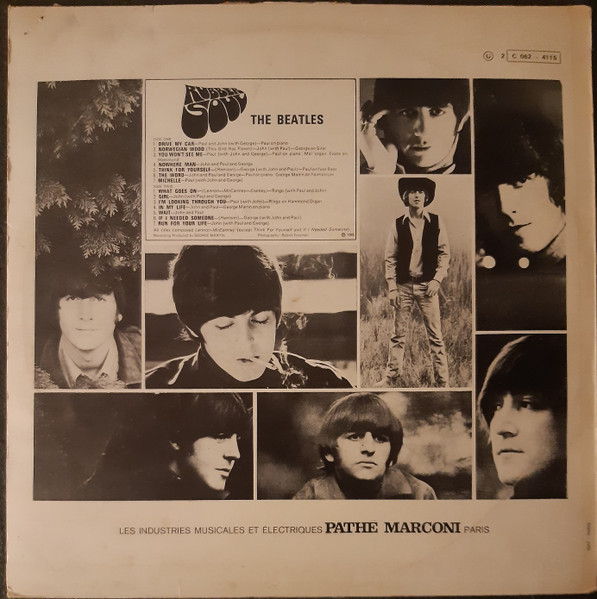 The Beatles - Rubber Soul | Odeon (2 C 062 - 4115) - 2
