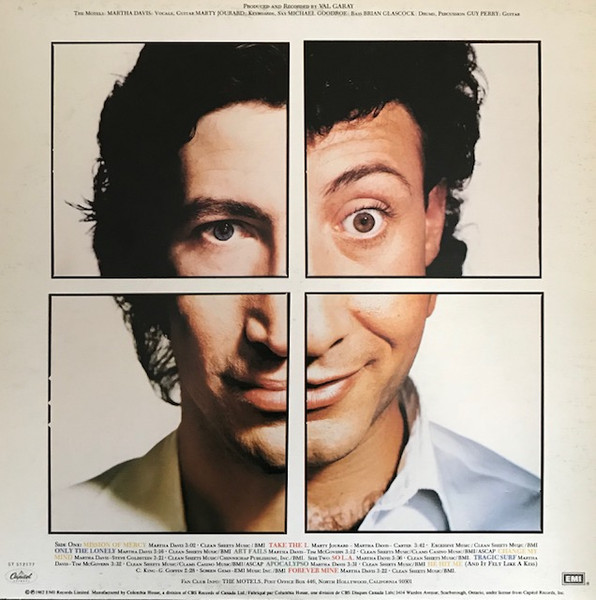 The Motels - All Four One | Capitol Records (ST-512177) - 2