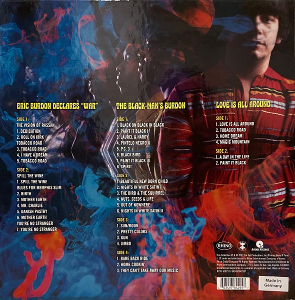 Eric Burdon & War - The Complete Vinyl Collection | Rhino Records (RCV1 659231) - 2