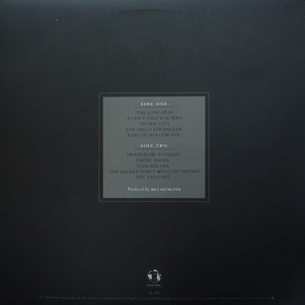 Eagles - The Long Run | Asylum Records (5E-508) - 2 Eagles - The Long Run | Asylum Records (5E-508) - 2