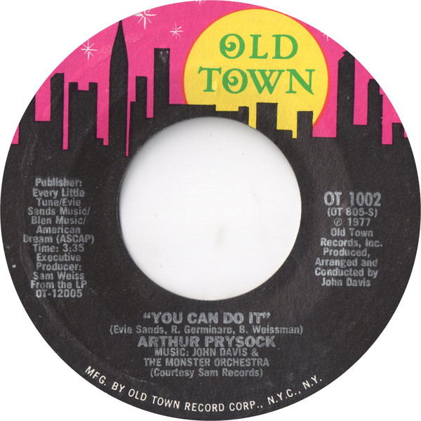 Arthur Prysock - You Can Do It | Old Town Records (OT 1002) - main