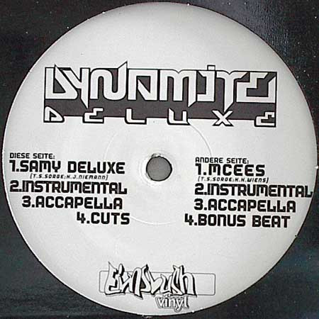 Dynamite Deluxe - Samy Deluxe / Mcees | Eimsbush (EBV001) - 2 Dynamite Deluxe - Samy Deluxe / Mcees | Eimsbush (EBV001) - 2