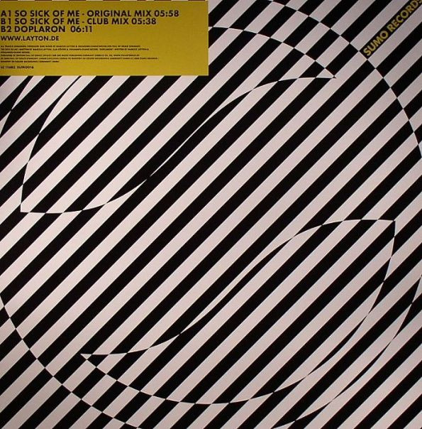 Marcus Layton - So Sick Of Me | Sumo Records (SUMO016) - main