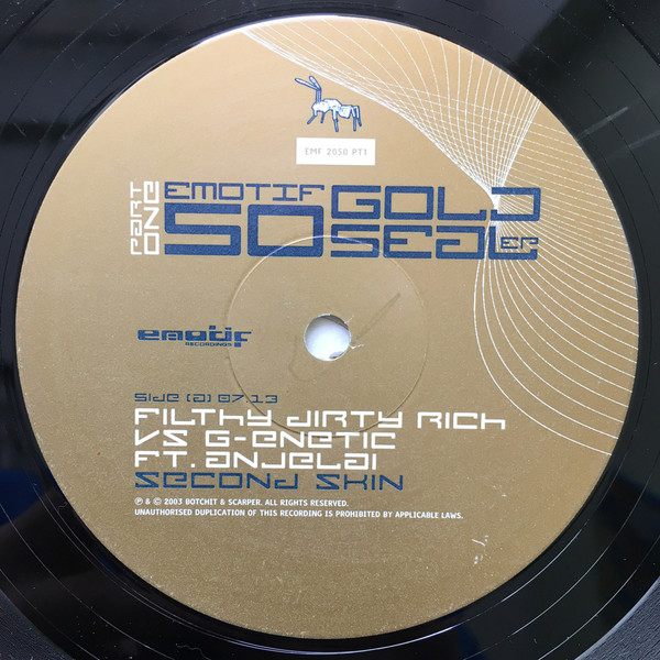 Filthy Dirty Rich & G-enetic / Silver - Goldseal EP (Part 1) | Emotif Recordings (EMF 2050PT1) - 4