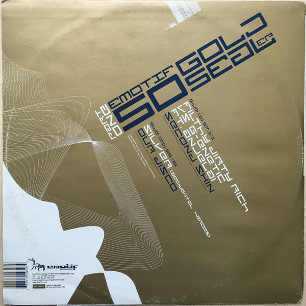 Filthy Dirty Rich & G-enetic / Silver - Goldseal EP (Part 1) | Emotif Recordings (EMF 2050PT1) - 2