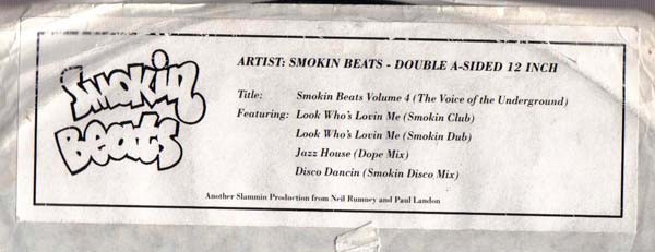 Smokin Beats - Smokin Beats Volume 4 (The Voice Of The Underground) | Smokin Beats (SMB /009) - 3