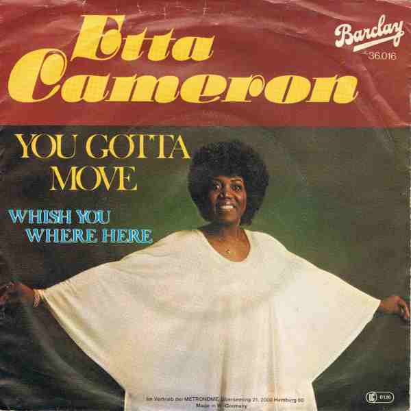 Etta Cameron - You Gotta Move | Barclay (36.016)