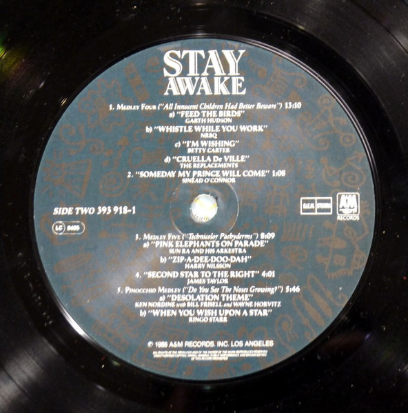 Various - Stay Awake (Various Interpretations Of Music From Vintage Disney Films) | A&M Records (393 918-1) - 4 Various - Stay Awake (Various Interpretations Of Music From Vintage Disney Films) | A&M Records (393 918-1) - 4