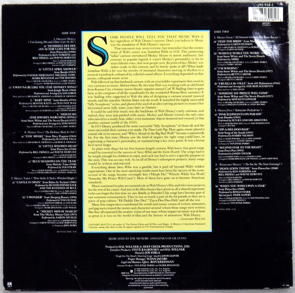 Various - Stay Awake (Various Interpretations Of Music From Vintage Disney Films) | A&M Records (393 918-1) - 2 Various - Stay Awake (Various Interpretations Of Music From Vintage Disney Films) | A&M Records (393 918-1) - 2